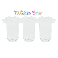 Baby Onesie W/Sleeve 3pk FTS40308-3M