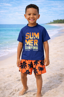 Boys 2pc Summer Surfing Suit fts40485
