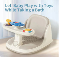 Bath Seat w/Temp gauge & toys fts40389