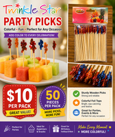 Coctail Picks- Frill 50pk FTS19740