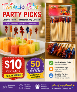 Coctail Picks- Frill 50pk FTS19740