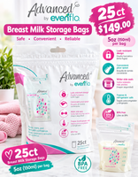 Breast Milk Storage Bags 25ct E7968