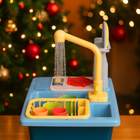 Toy Kitchen Sink-Blue Ftoy2021114