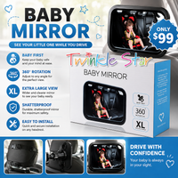 Baby Rotation Car Mirror fts40466