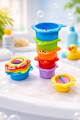 Fish Stacking cups FTS17690