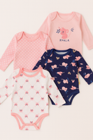 Full Printed LS Onezies 4pk fts40458