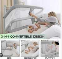 Convertible bedrail/playpen/sleeper fts40386