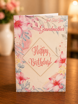 Greeting Card Birthday Grandmother ace347