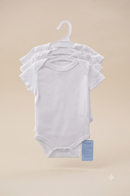 Baby Onesie W/Sleeve 3pk FTS40308