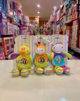 Stuff Toy Animal w/Ring & Bead