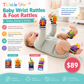 Hand & Foot Rattle Socks fts40477