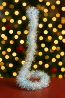 Christmas garland iridescent fts15667