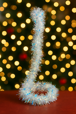 Christmas garland iridescent fts15667