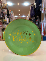 Party Plates Happy Birthday