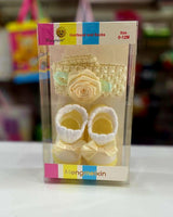 Booties/Rosette headband gift set fts40392