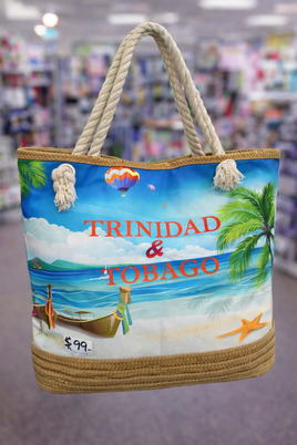 Souvenir bag w/rope handle fts11680