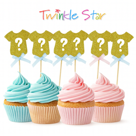 Gender Reveal Cupcake Topper 6 FTS32555