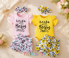 Onesie Pants & Head tie fts40559