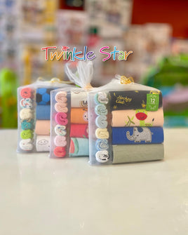 Onesie Set 4pc & Washcloth 6pc fts40169