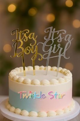 Party Cake Topper It's A Boy FTS19881
