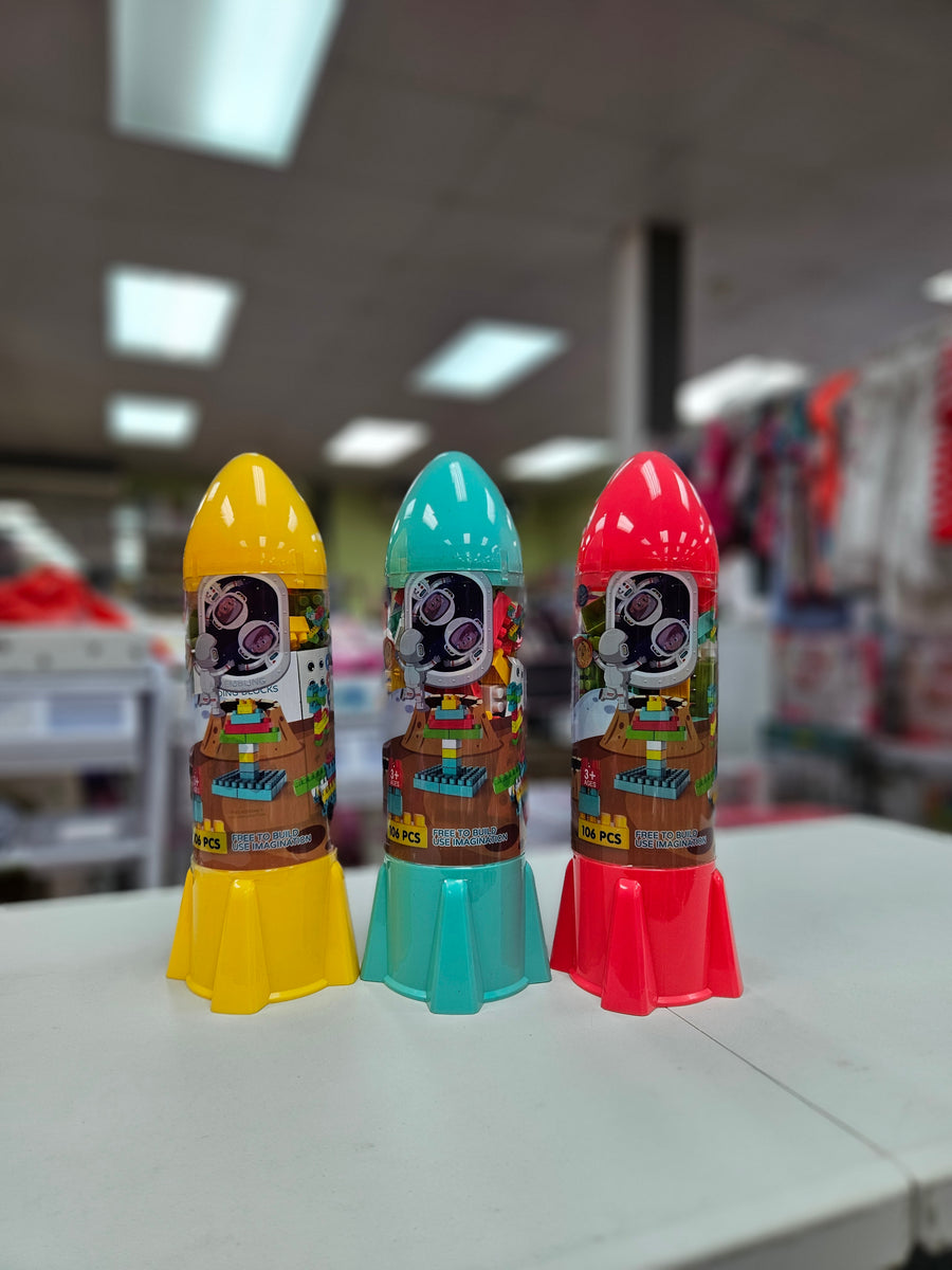 Blocks in Rocket Shape FTS17615| Twinkle Star Baby & Party Store