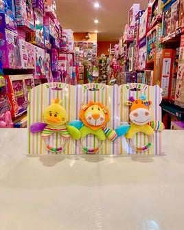 Stuff Toy Rattle Animal Head