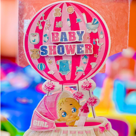 Baby Shower Poster Balloon fts19766
