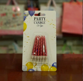 Party Candle Stick-Solid Color FTS19618