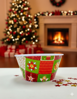 Christmas Plastic Bowl 8" fts15469