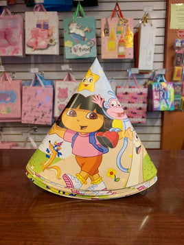 Party hats Dora 6 pk