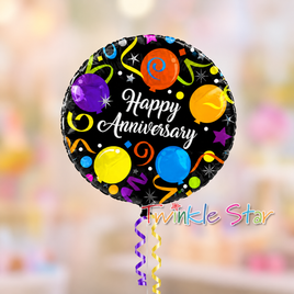 Balloon Happy Anniversary 18\"fts26150