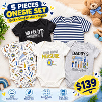 Onesies 5pk Asst fts40313