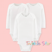 Baby Onesie Long Sleeve 3pk 3M FTS40307-3m
