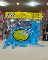 Party Spoons Colored 50pk FTS19876