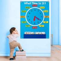 Kids Learning Clock Mat FTS32465