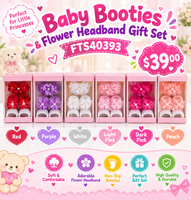 Bootie/flower headband fts40393