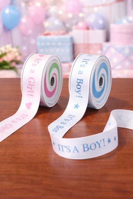 Shower Ribbon Boy/Girl 2.7m fts19135