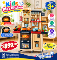 Kitchen w/steam Blue FTS17944
