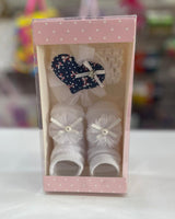 Bootie/flower headband fts40393