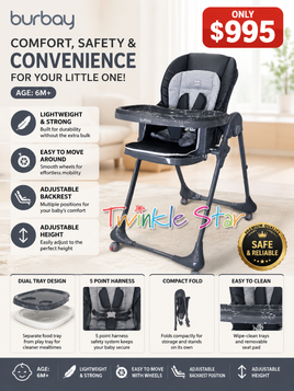 Feeding Chair- Double Tray fts32295