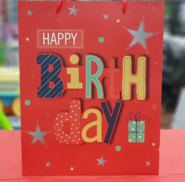 Gift Bag Birthday Mix 7*9\" fts11778