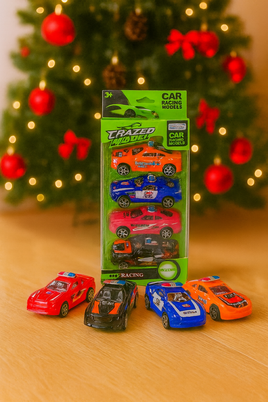 Toy Siren Cars 4pk FTOY2024112