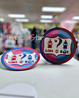 Gender Reveal 9\" Plates 10pk FTS32531