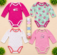 Onesie Set 4pc & Washcloth 6pc fts40169