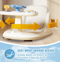 Bath Seat w/Temp gauge & toys fts40389