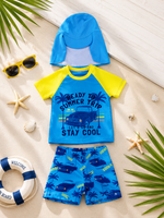 Boys LS Rash Guard 2pc fts40546