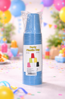 Party Cups Plain 50pc  FTS19707