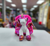 Plush Unicorn w/wings backpack FTS17928
