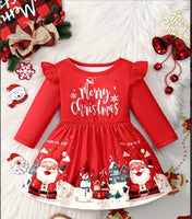 Christmas LS Dress fts40470