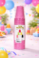 Party Cups Plain 50pc  FTS19707